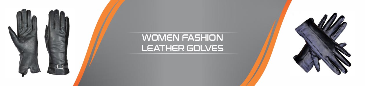 Women Fashion Leather Gloves