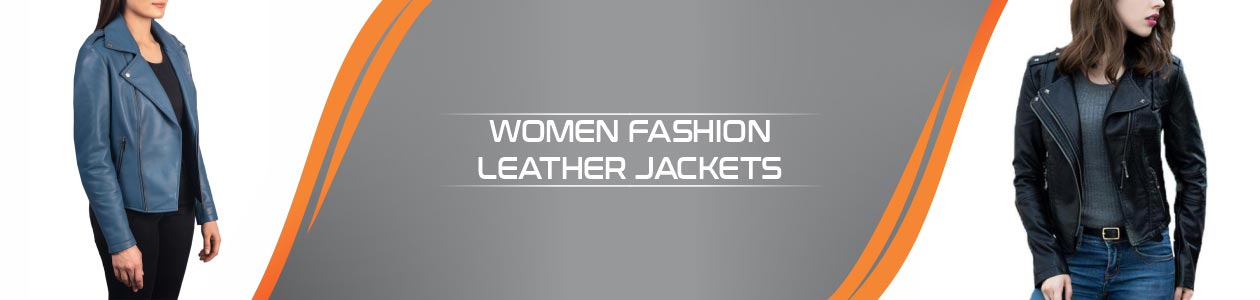 Women Fashion Leather Jackets